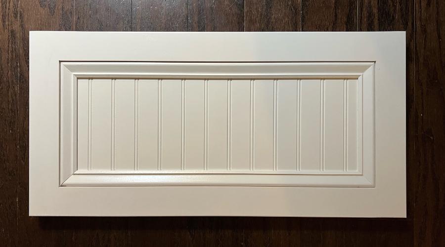 Photo of a front panel from a Traditional style bench