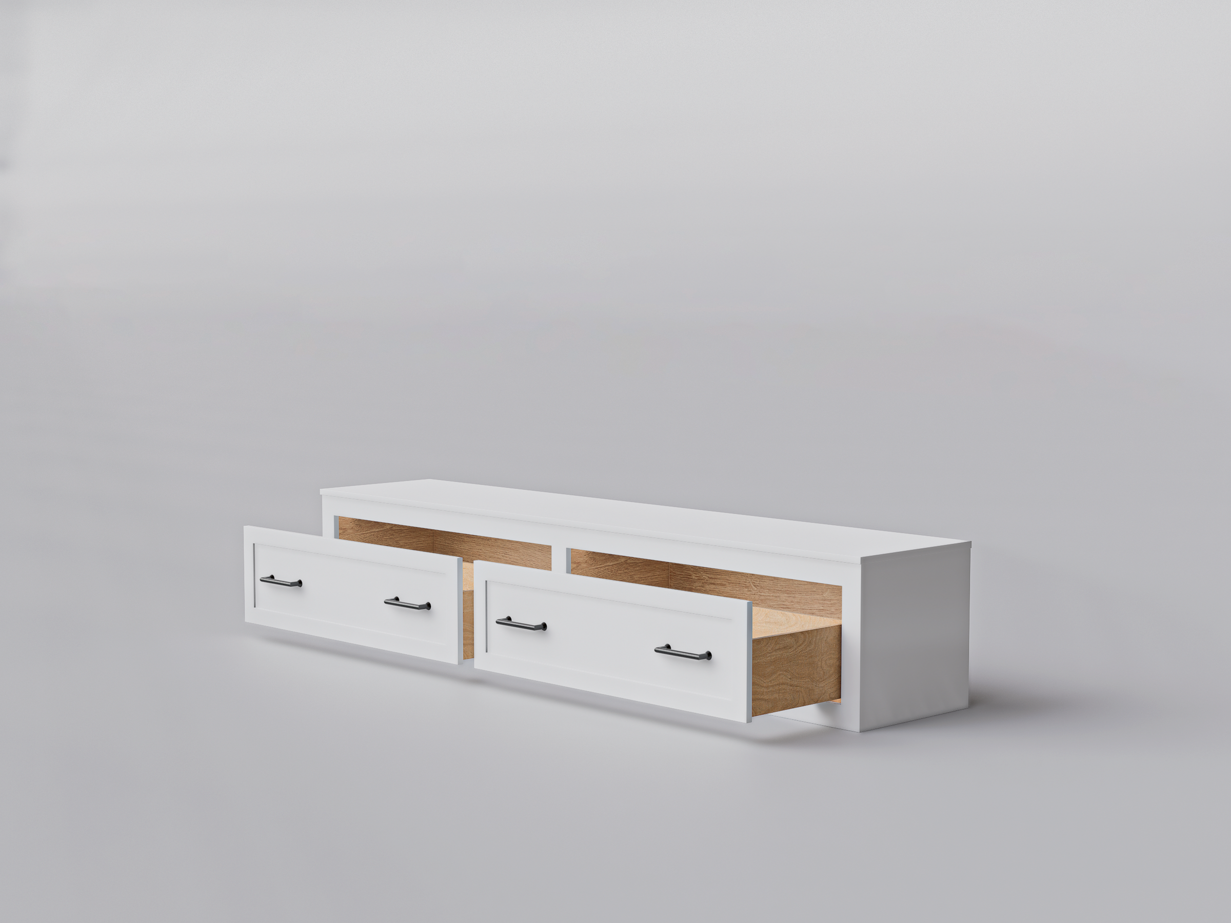 Custom Shaker Bench with Drawers | Built to Your Space