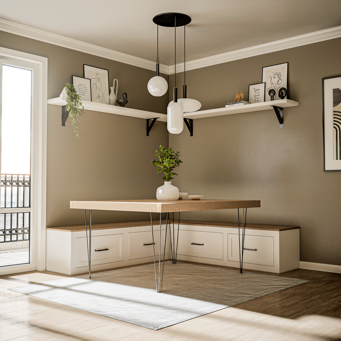 Custom Corner Benches with Storage | USA Made | MyCornerBench